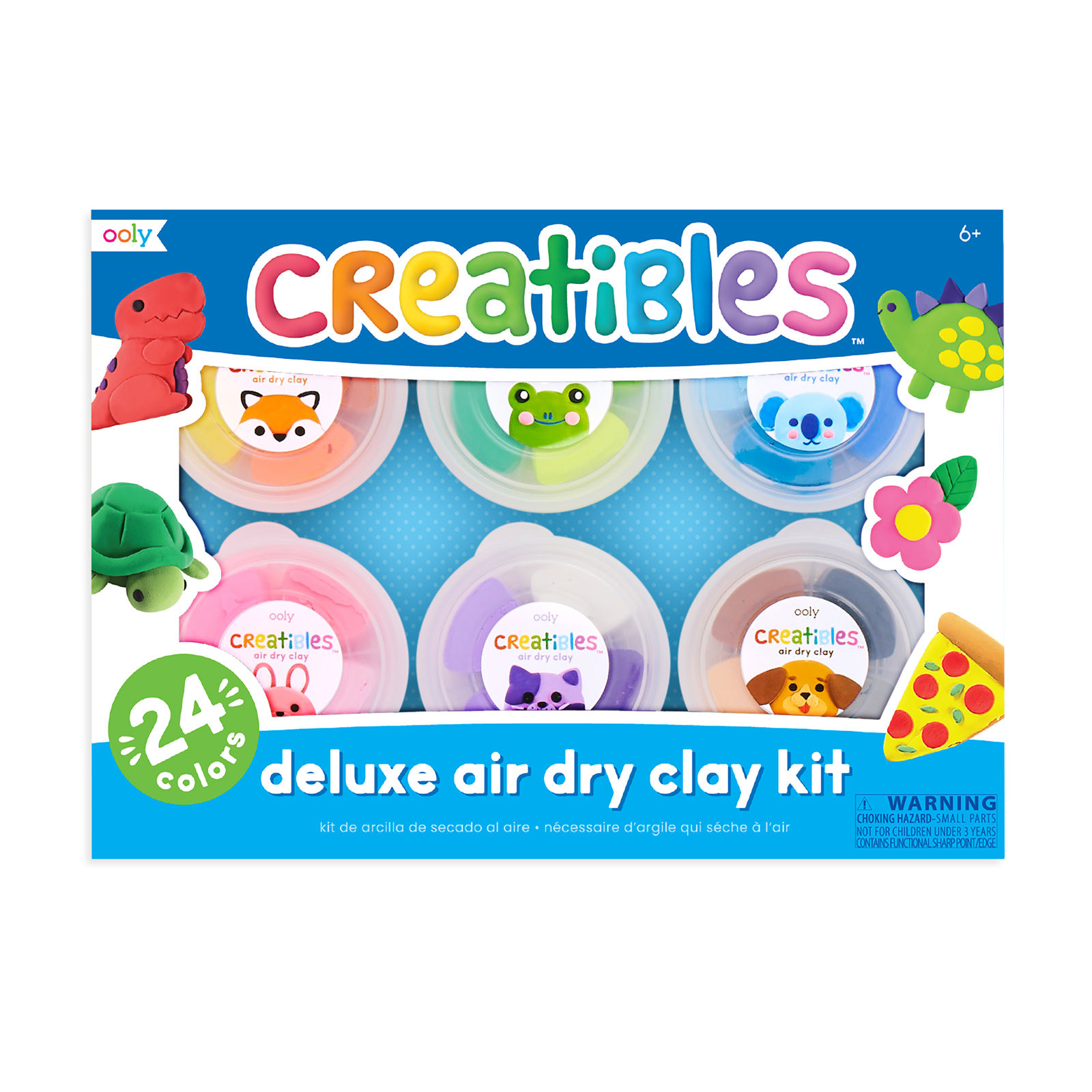 Ooly Creatibles DIY Klei 6 stuks