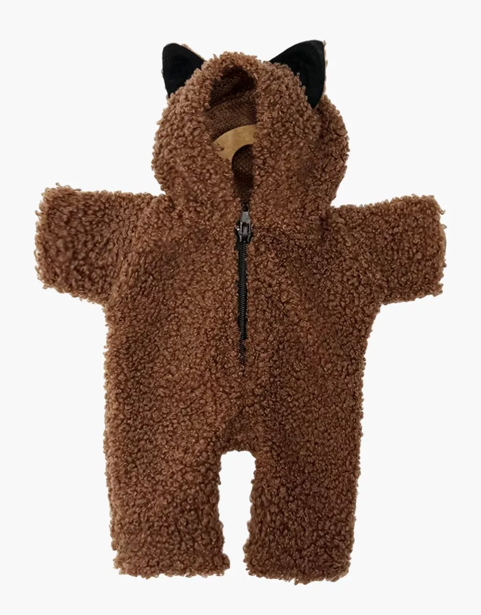 Minikane Halloweenpakje P'tit Chat Badstof Bruin