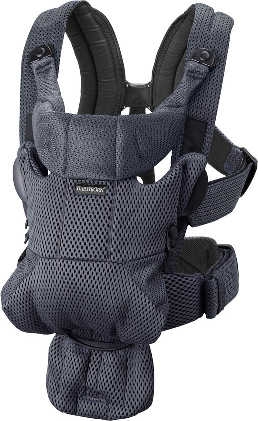 BabyBjorn Draagzak Move 3D Mesh Antraciet