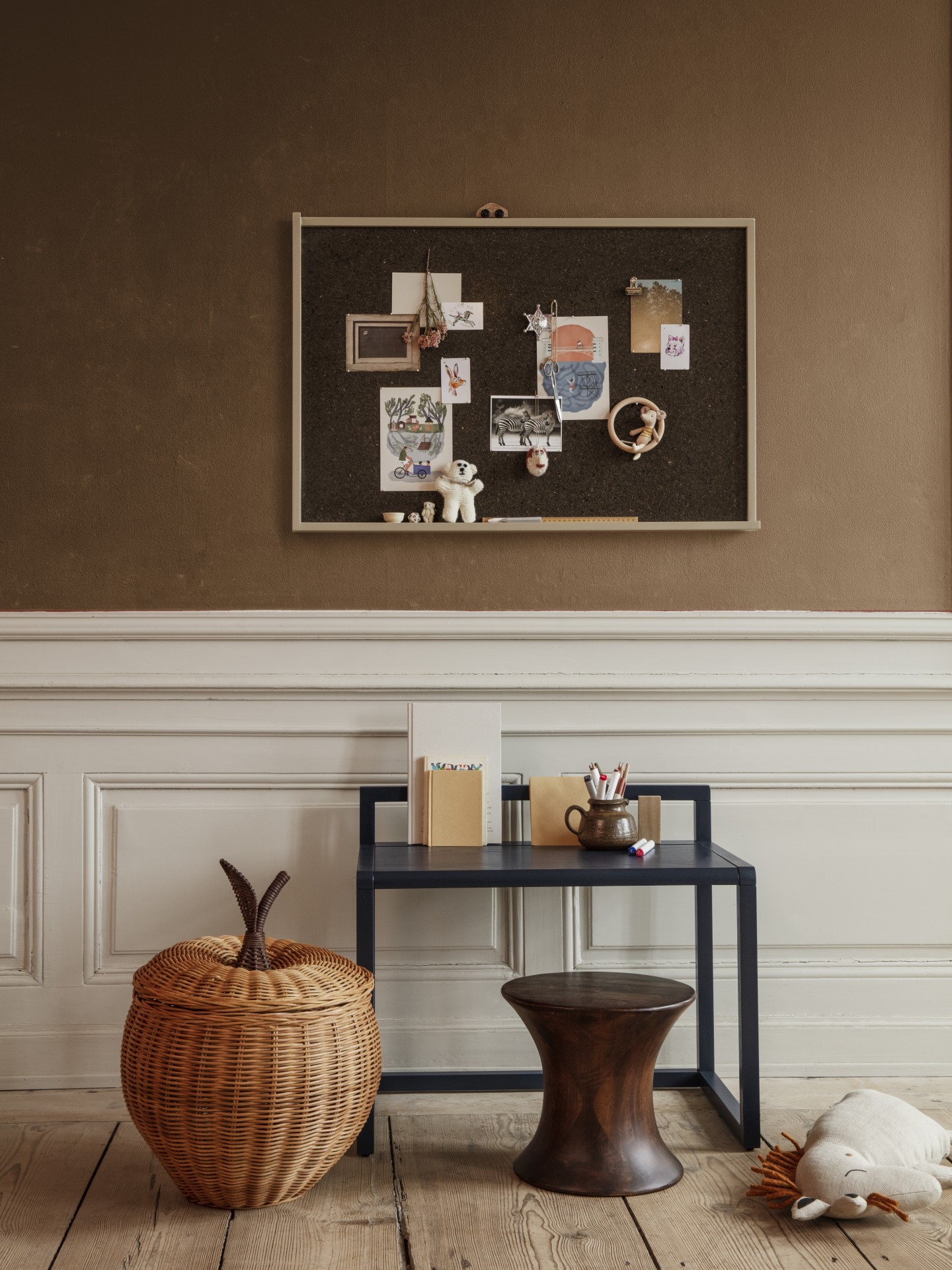 Ferm Living Opbergmand Gevlochten Appel Natural Large
