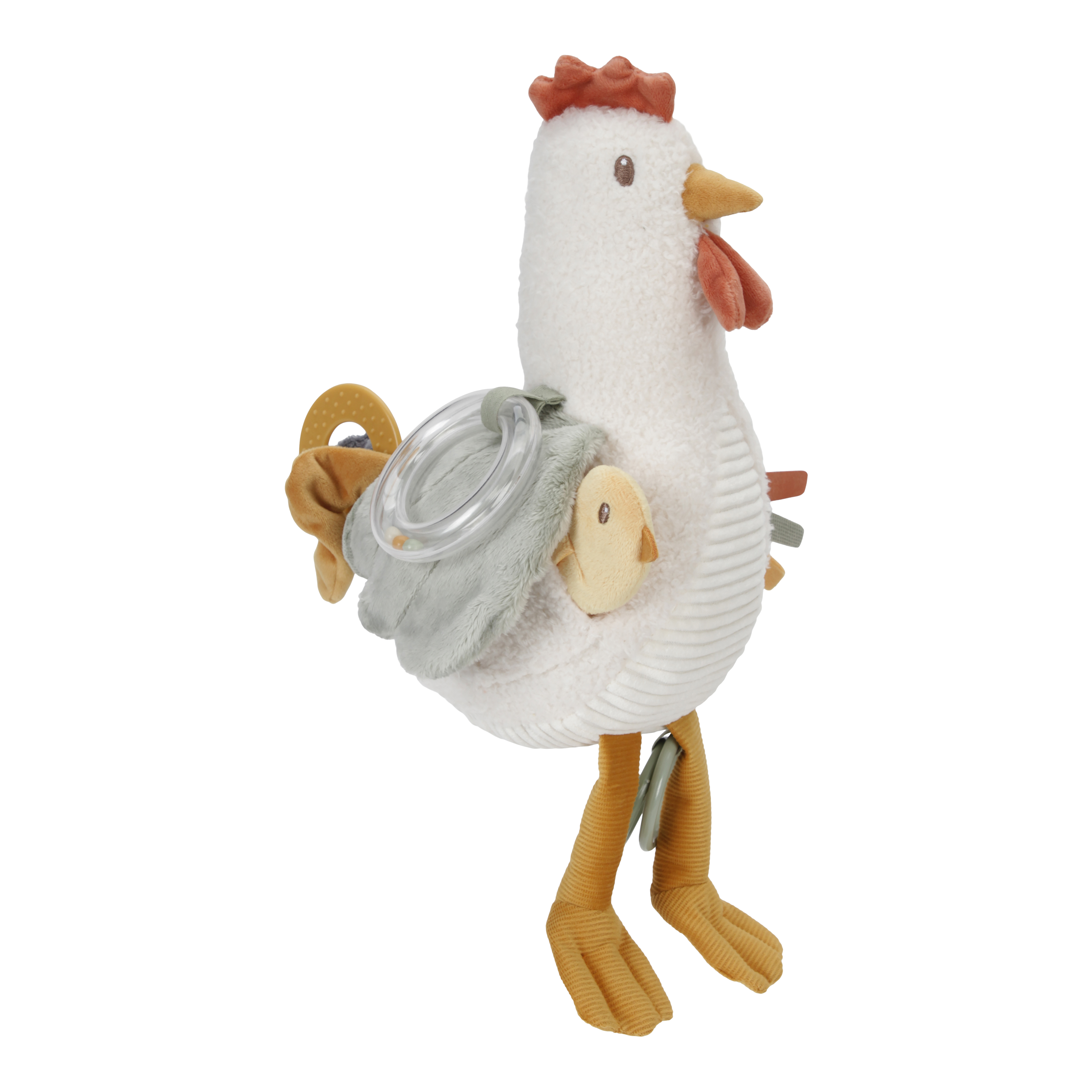 Little Dutch Activiteitenknuffel Little Farm Kip 25 cm