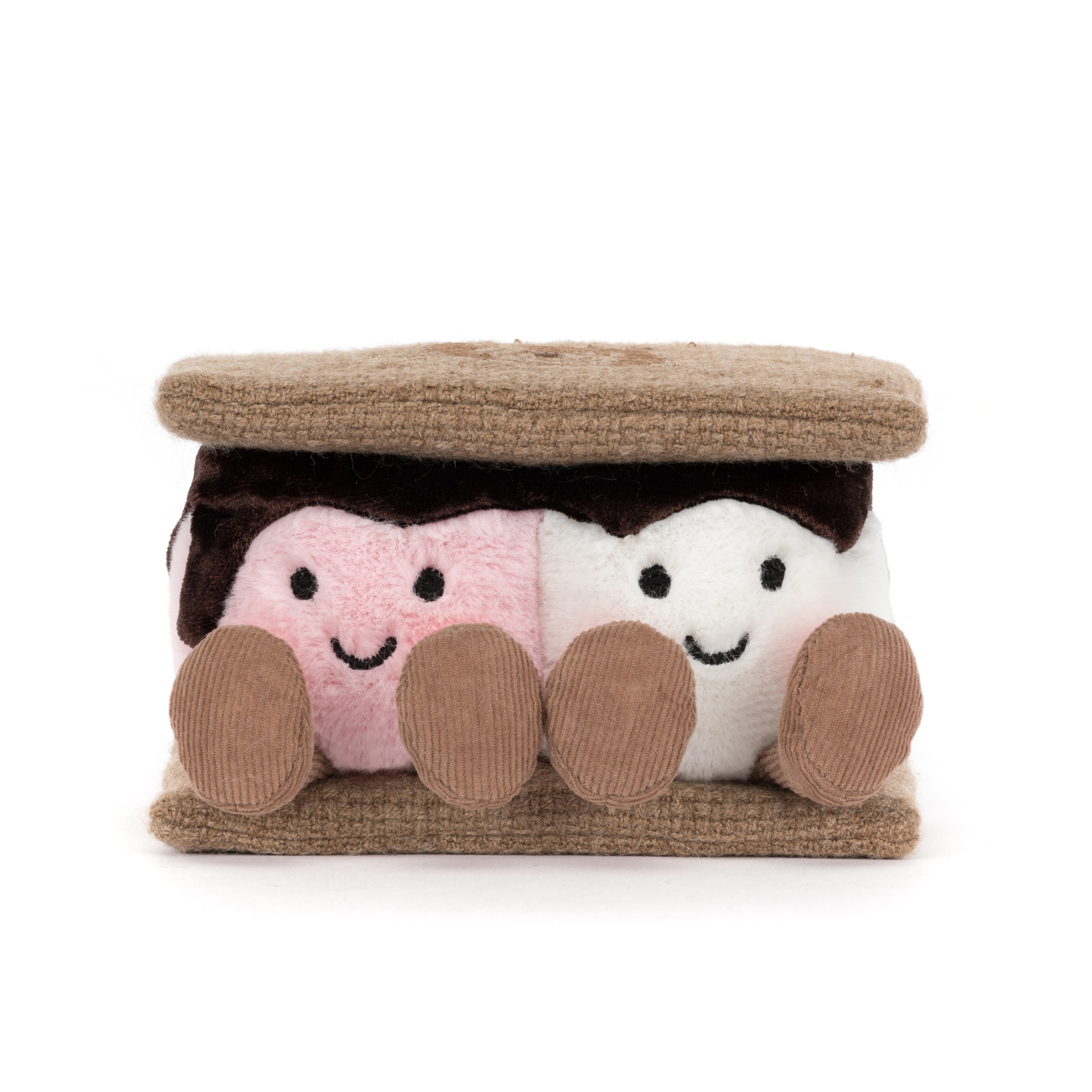 Jellycat Knuffel Amuseables Smores 12x7x7 cm