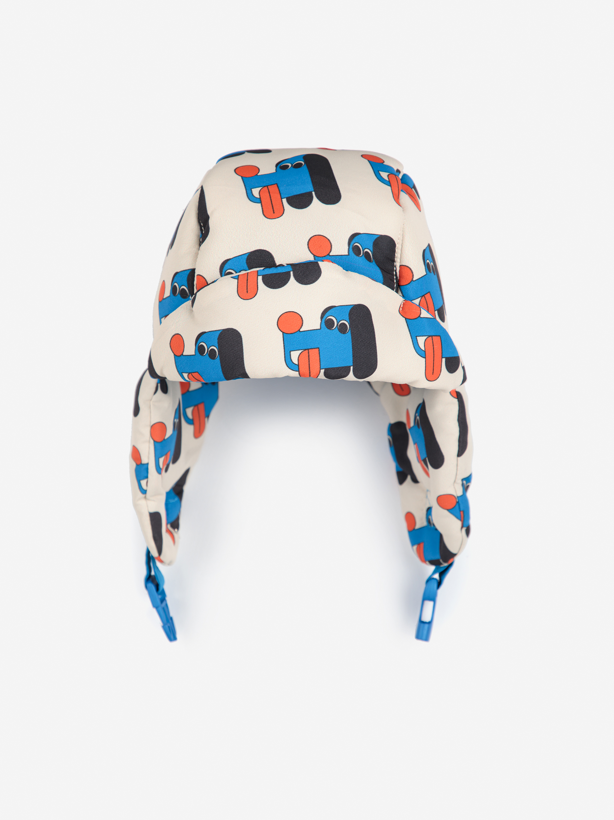 Bobo Choses Muts Chapka Doggy Mate All Over Print Blue