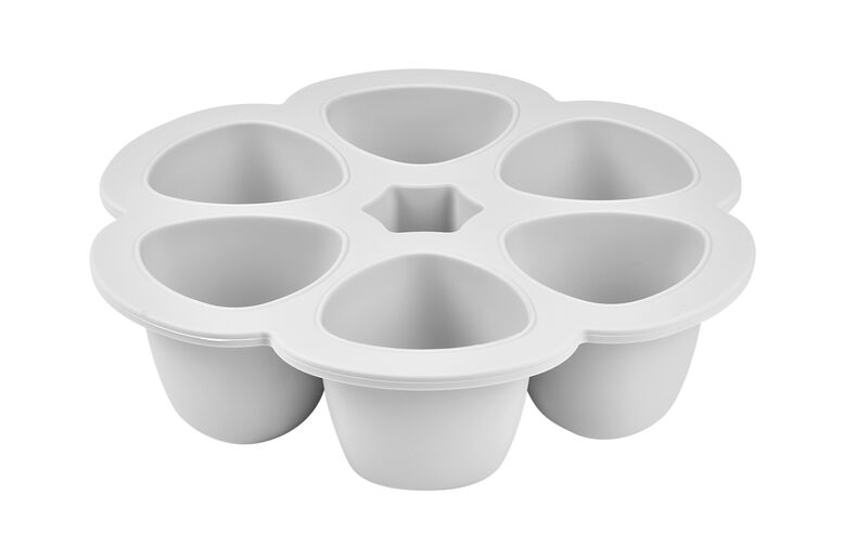 Beaba Diepvriesdoosjes Silicone Grijs 6x90 ml 