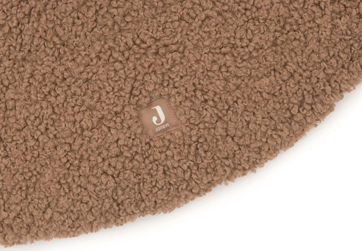 Jollein Parkligger Curlé Dark Hazel 95x75 cm