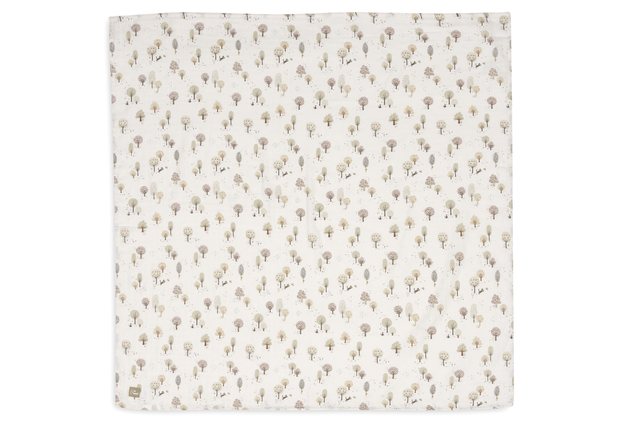 Jollein Tetradoek Large Tiny Park 115x115 cm - 2 Stuks