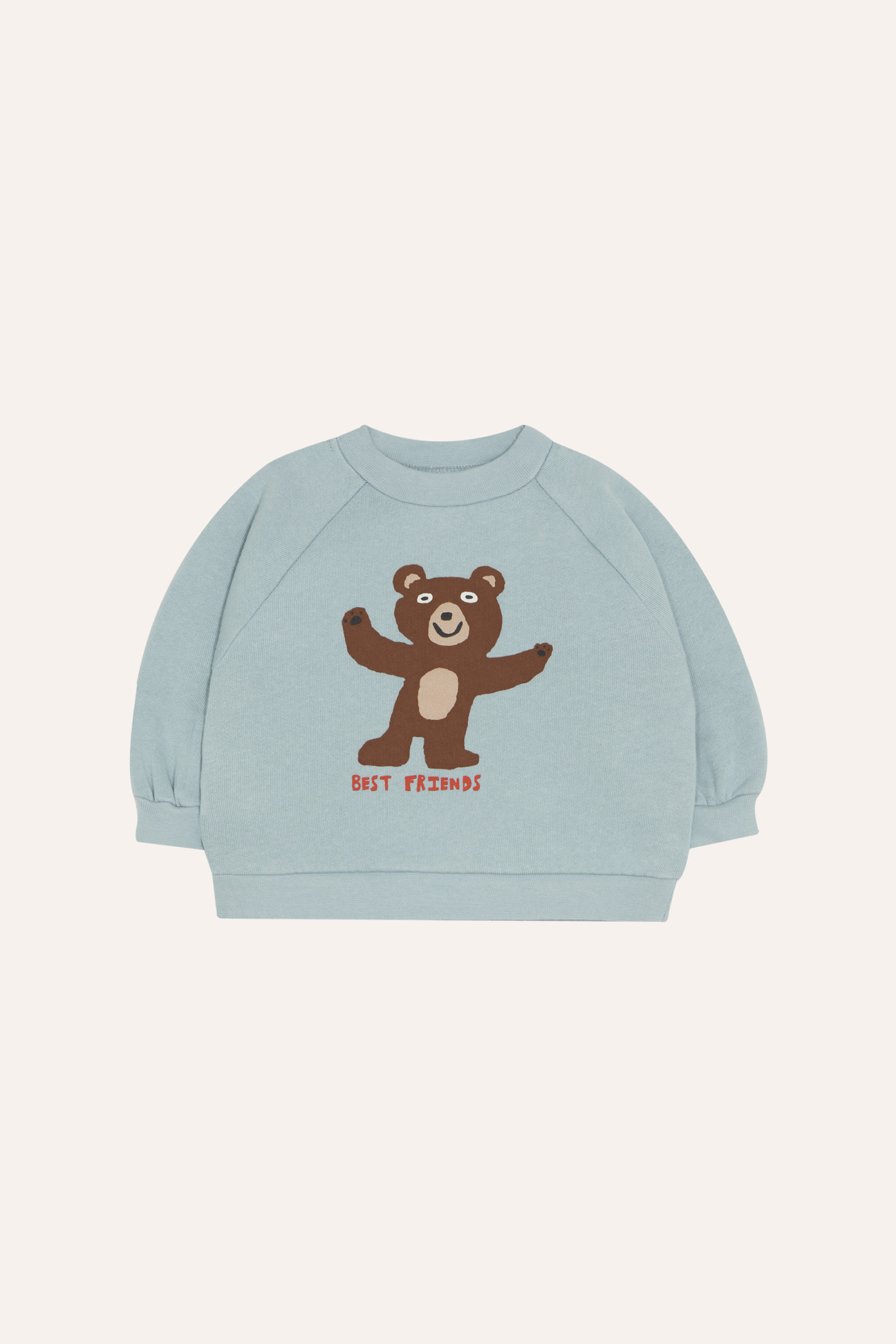 The Campamento Baby Sweater Bear Lichtblauw