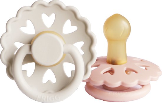 Frigg Fopspeen Fairytale Latex Duckling-Girl 0-6 maand - 2 stuks