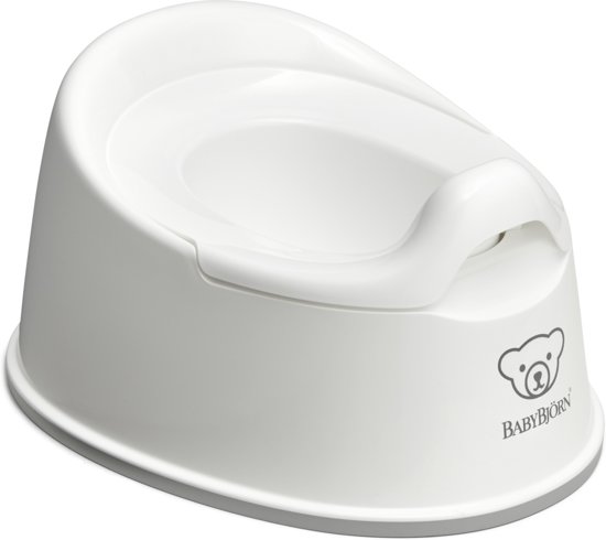 BabyBjorn WC Potje Smart Wit/Grijs