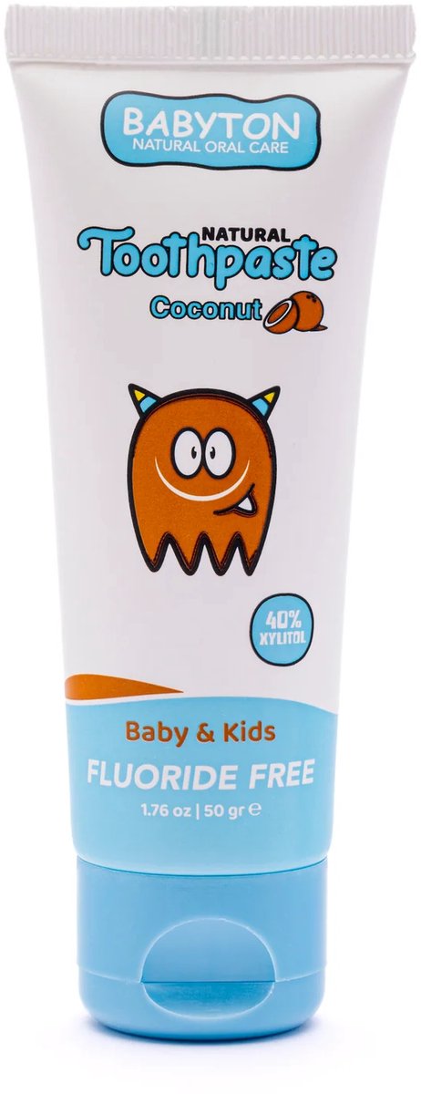 Babyton Tandpasta Natural Kokosnoot 50 g