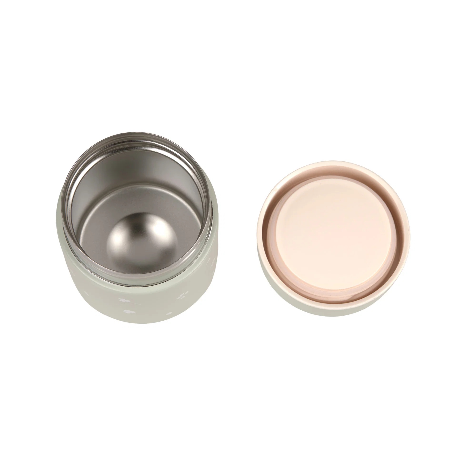 Lässig Thermospot medium Cozy Loved Ones Pale Khaki 350 ml