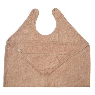 Timboo Badcape-Knuffelhanddoek Adult-Kid Savannah Sand 98x140 cm