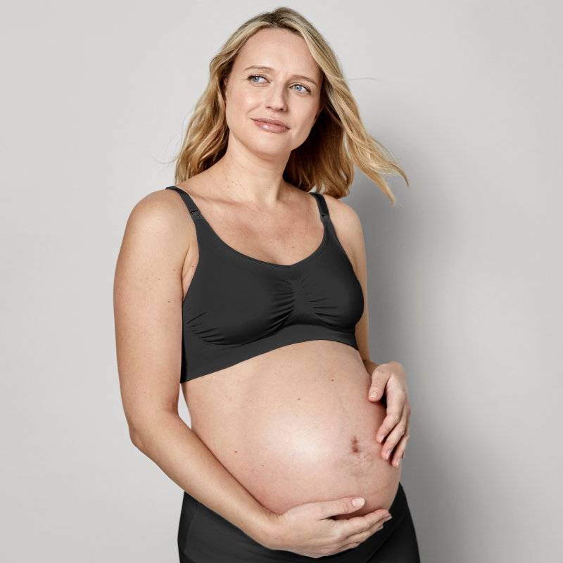 Medela Zwangerschaps-Voedings BH Keep Cool Zwart - S
