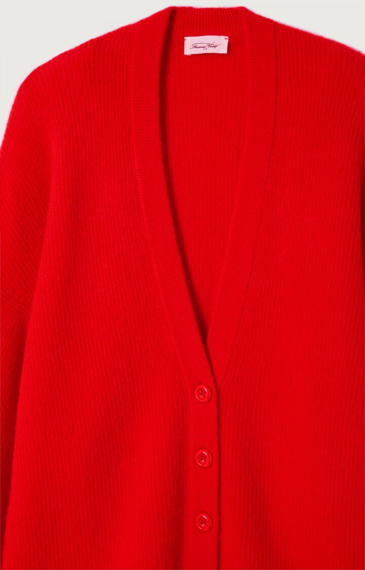 American Vintage Adult Gilet Damsville Fraise