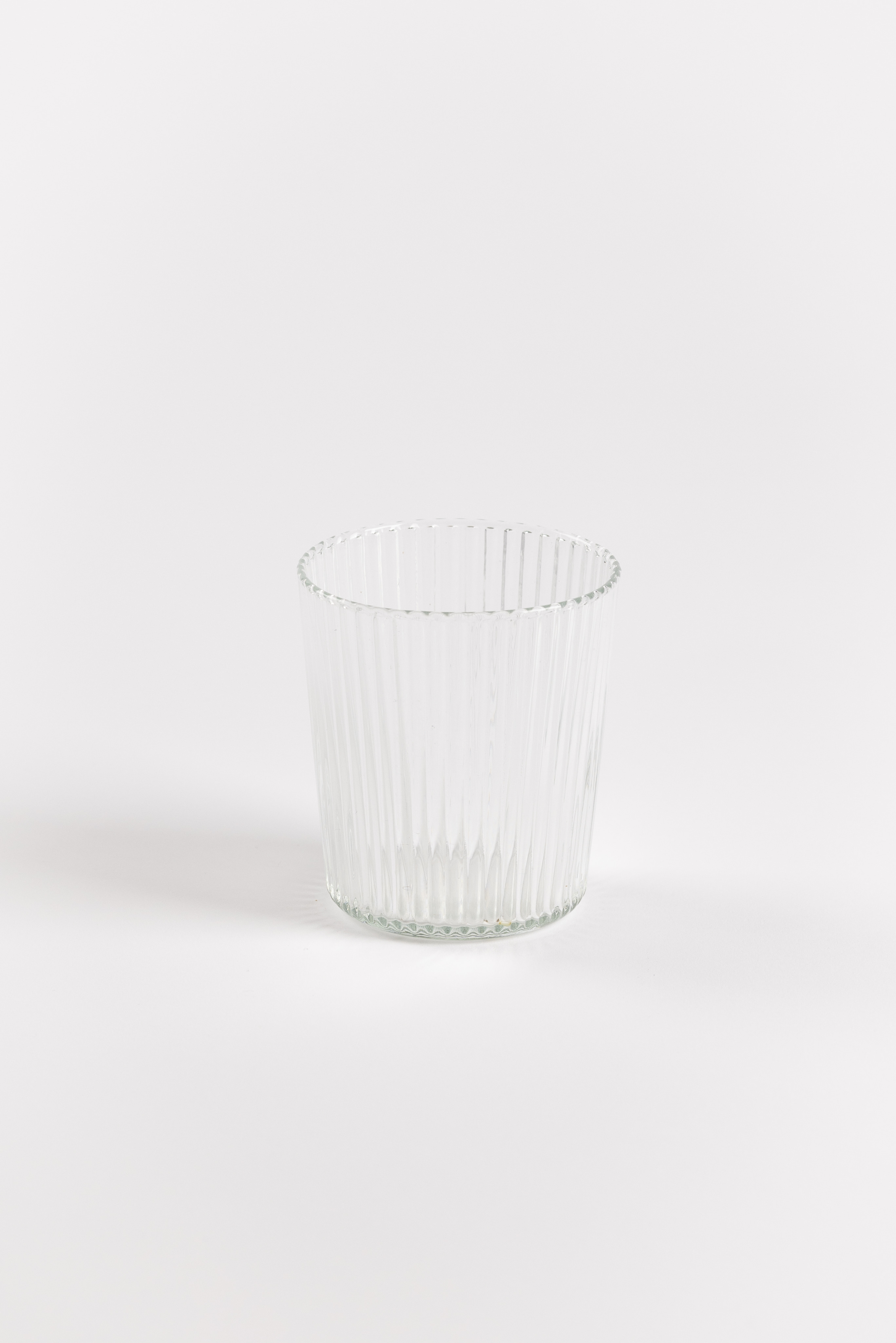 Paveau Ribbed Glas White Haven Transparant 180ml - 7.5x8.3 cm