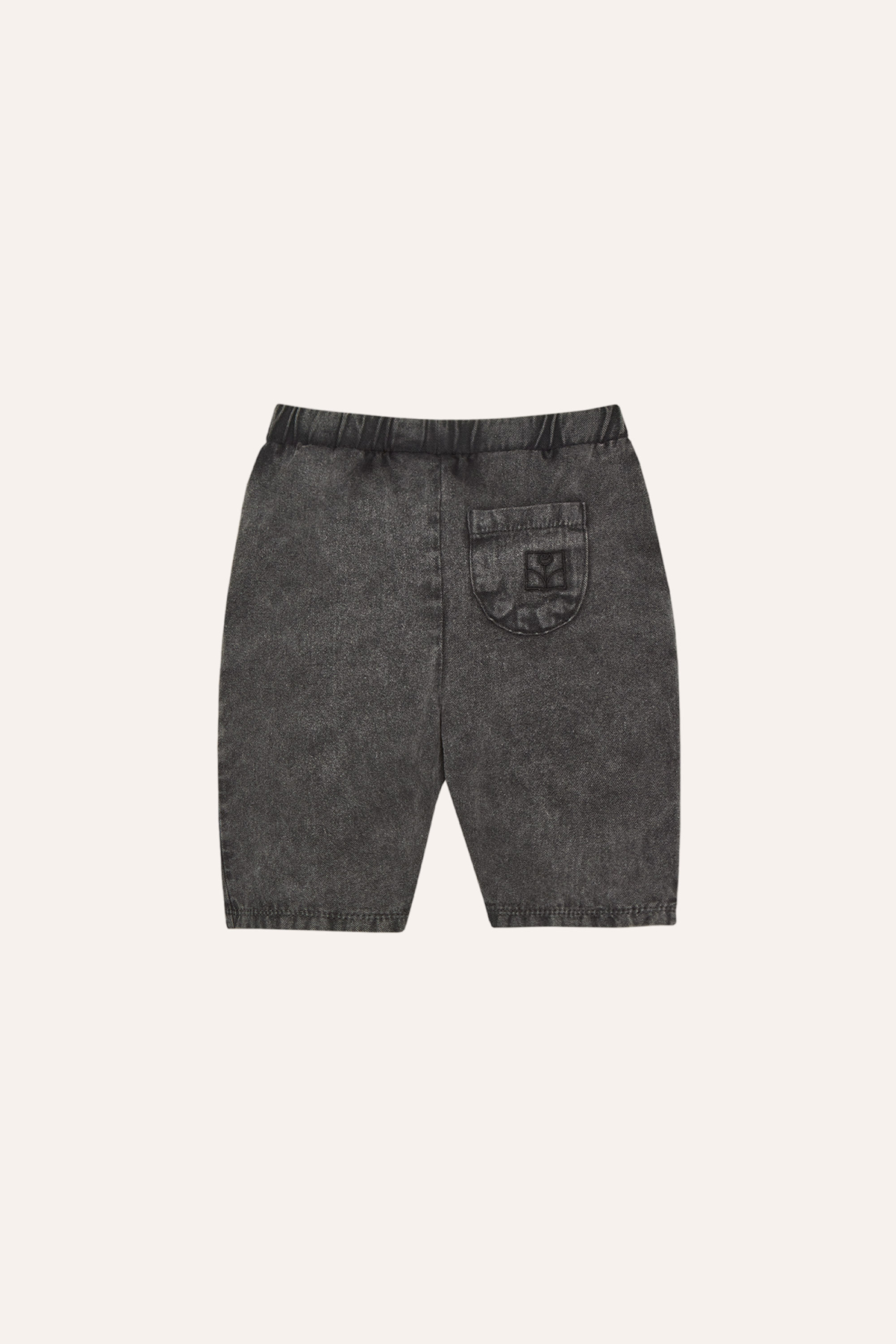 The Campamento Baby Broek Bicolor Patches Grijs