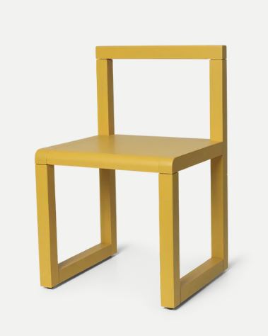 Ferm Living Stoel Little Architect Yellow