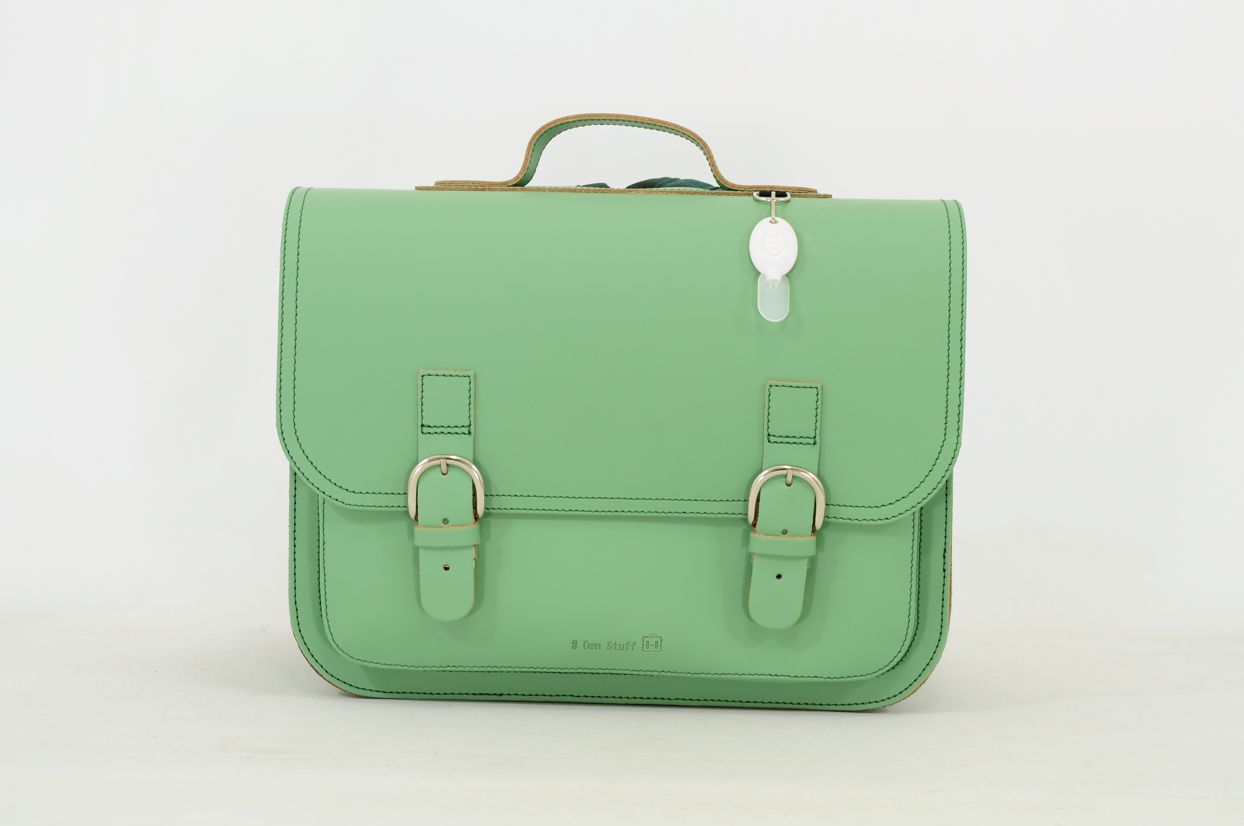 Own Stuff Boekentas Classic Pastel Groen 38x17x28 cm