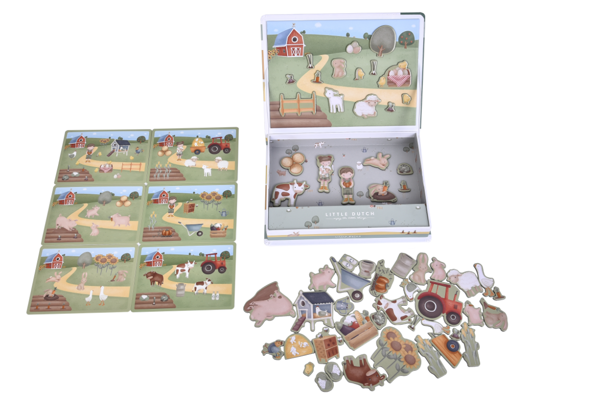 Little Dutch Speelbord magnetisch Little Farm