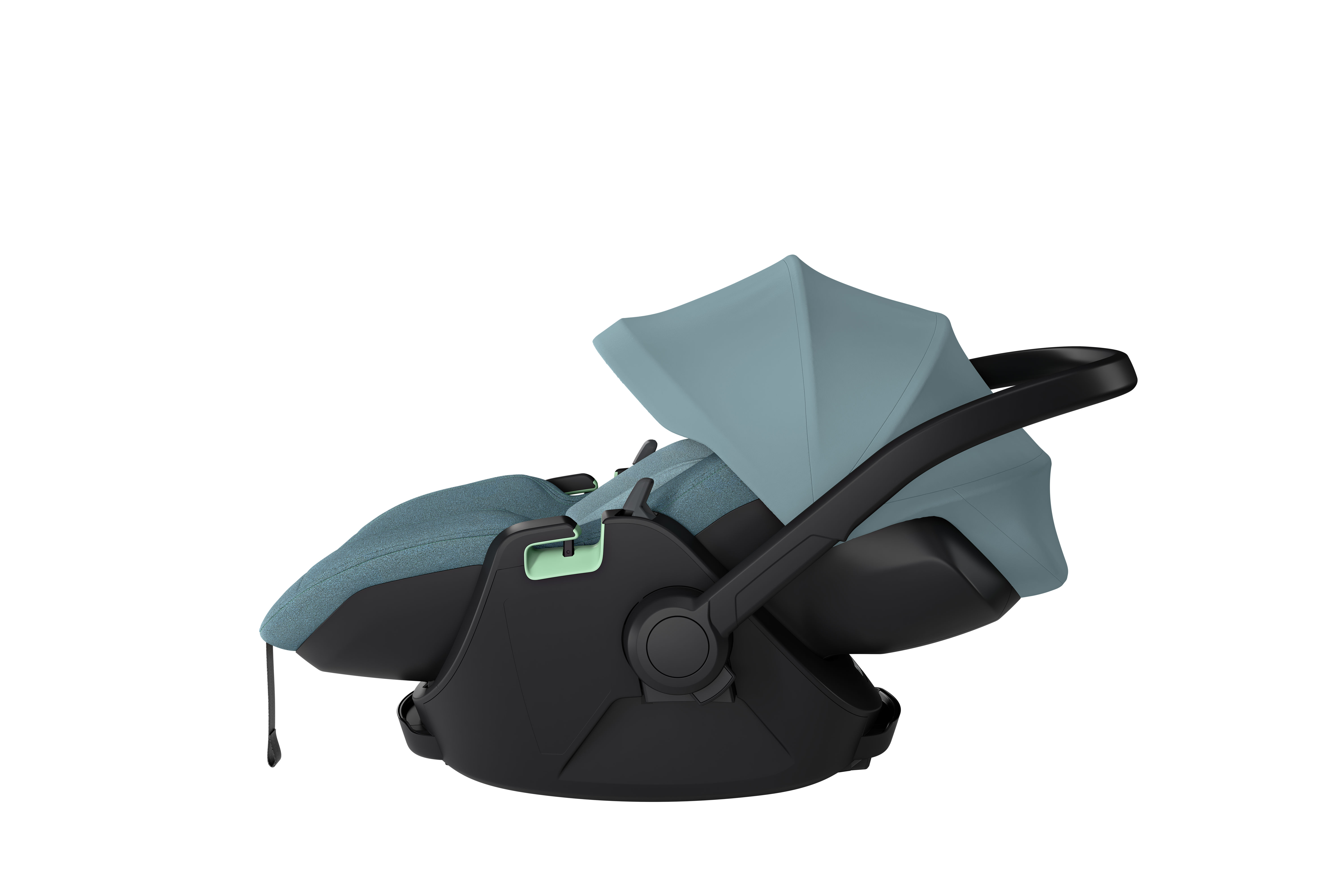 Thule Autostoel Maple 40-75 cm Easydock draaibaar met Ligmodus - Mid Blue