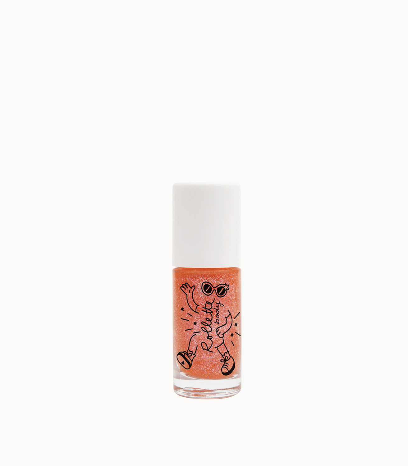 Nailmatic / body glitter gel / peach