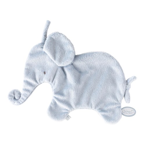 Dimpel Fopspeendoekje Oscar Tutti Olifant Blauw 27x17 cm
