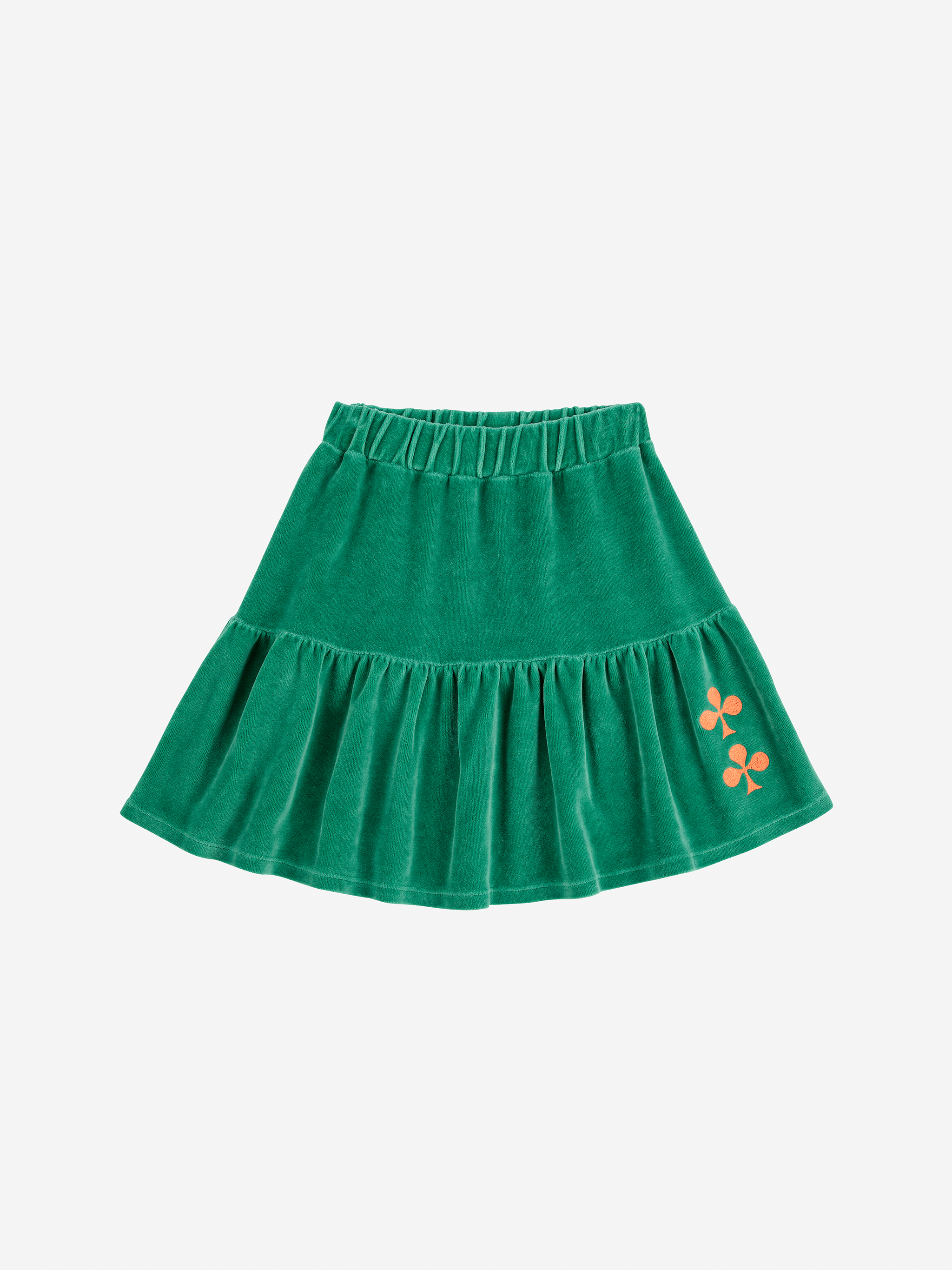 Bobo Choses Rok Clover Velvet Green