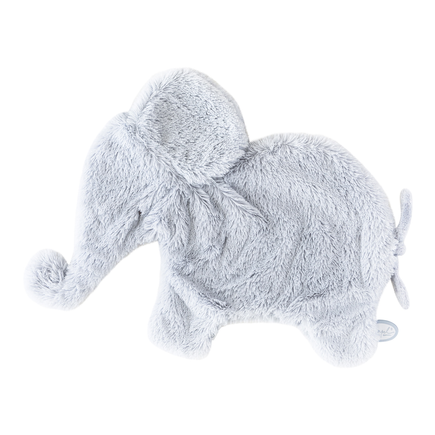 Dimpel Doudou Oscar Olifant Blauw 42x25 cm