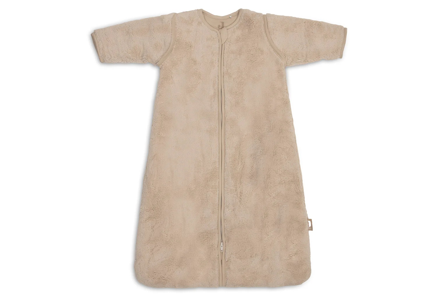 Jollein Slaapzak afritsbare Mouwen Fluffy Sand 70 cm