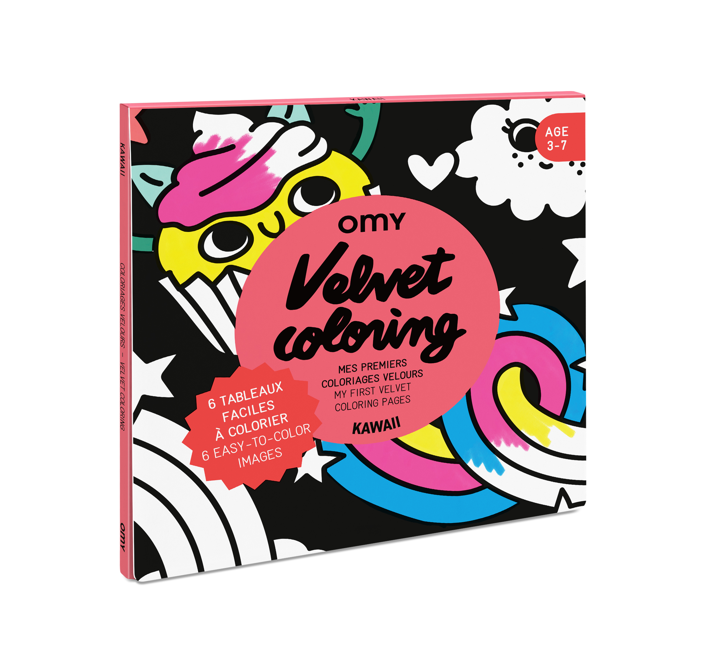 Omy Kleurblok Velvet Coloring Kawaii