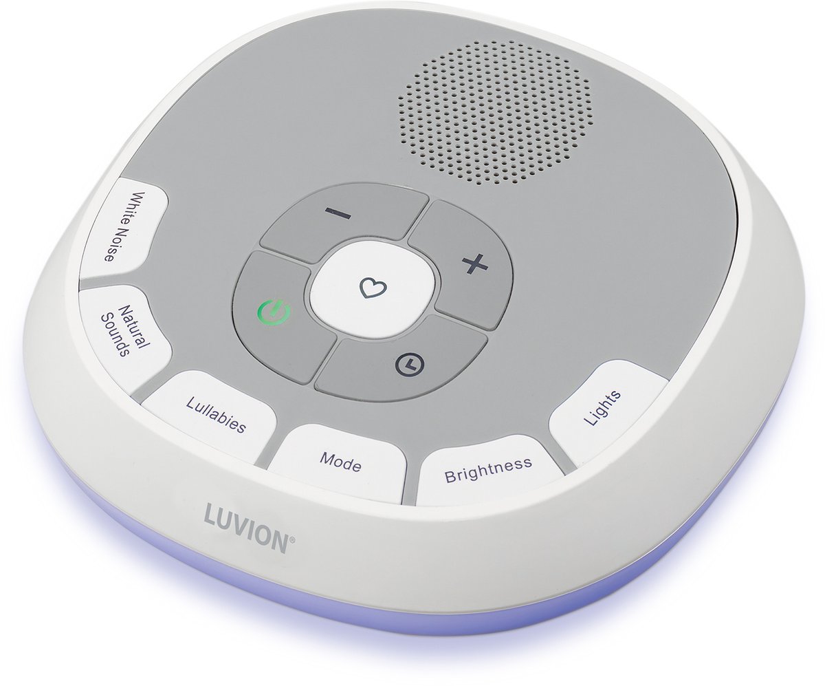Luvion Dreamnest Geluid+Hartslag Recorder Wit