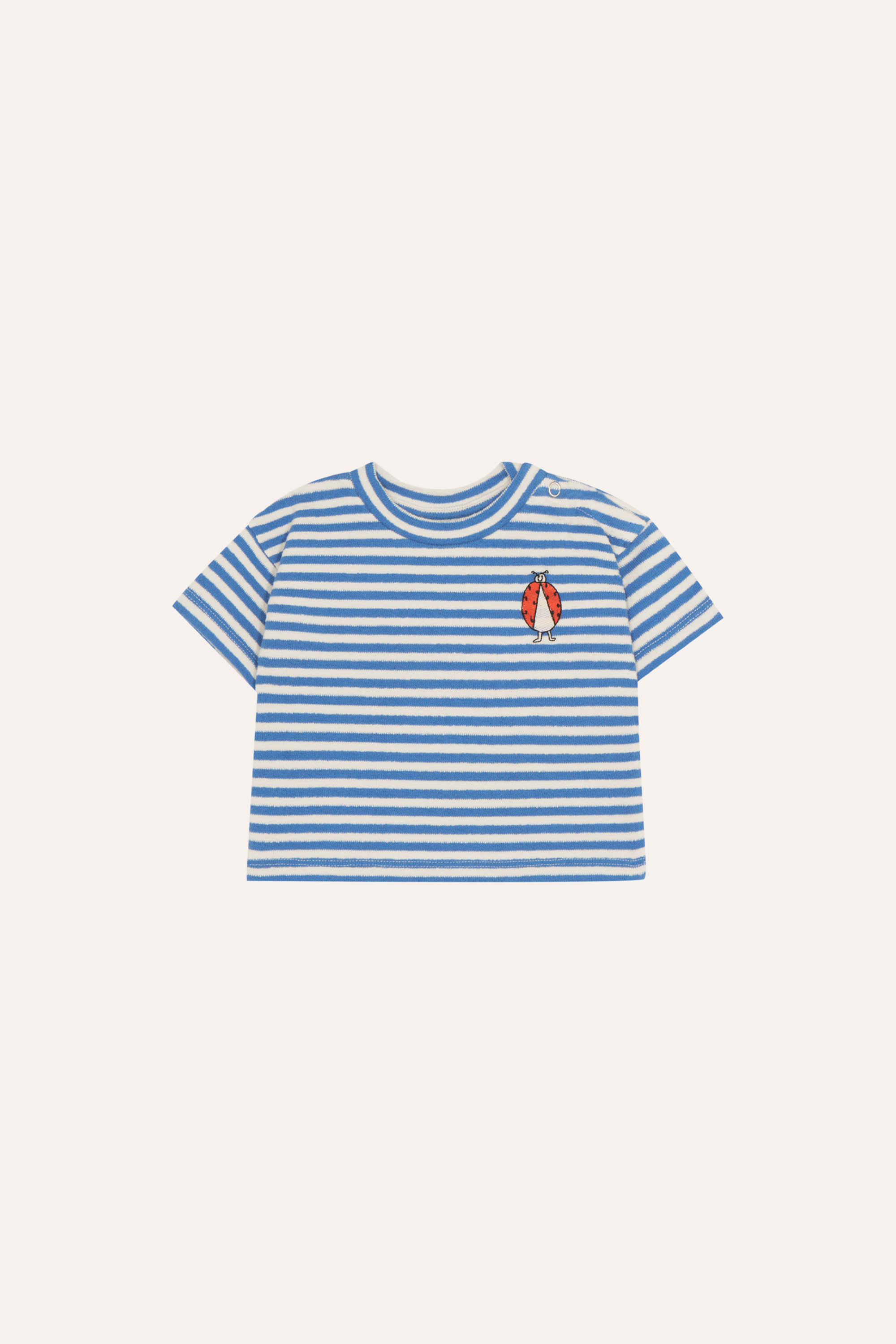 The Campamento Baby T-shirt Blue Stripes