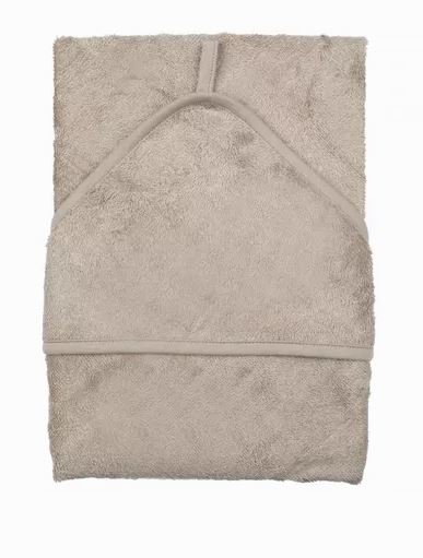 Timboo Badcape XXL Feather Grey 95x95 cm