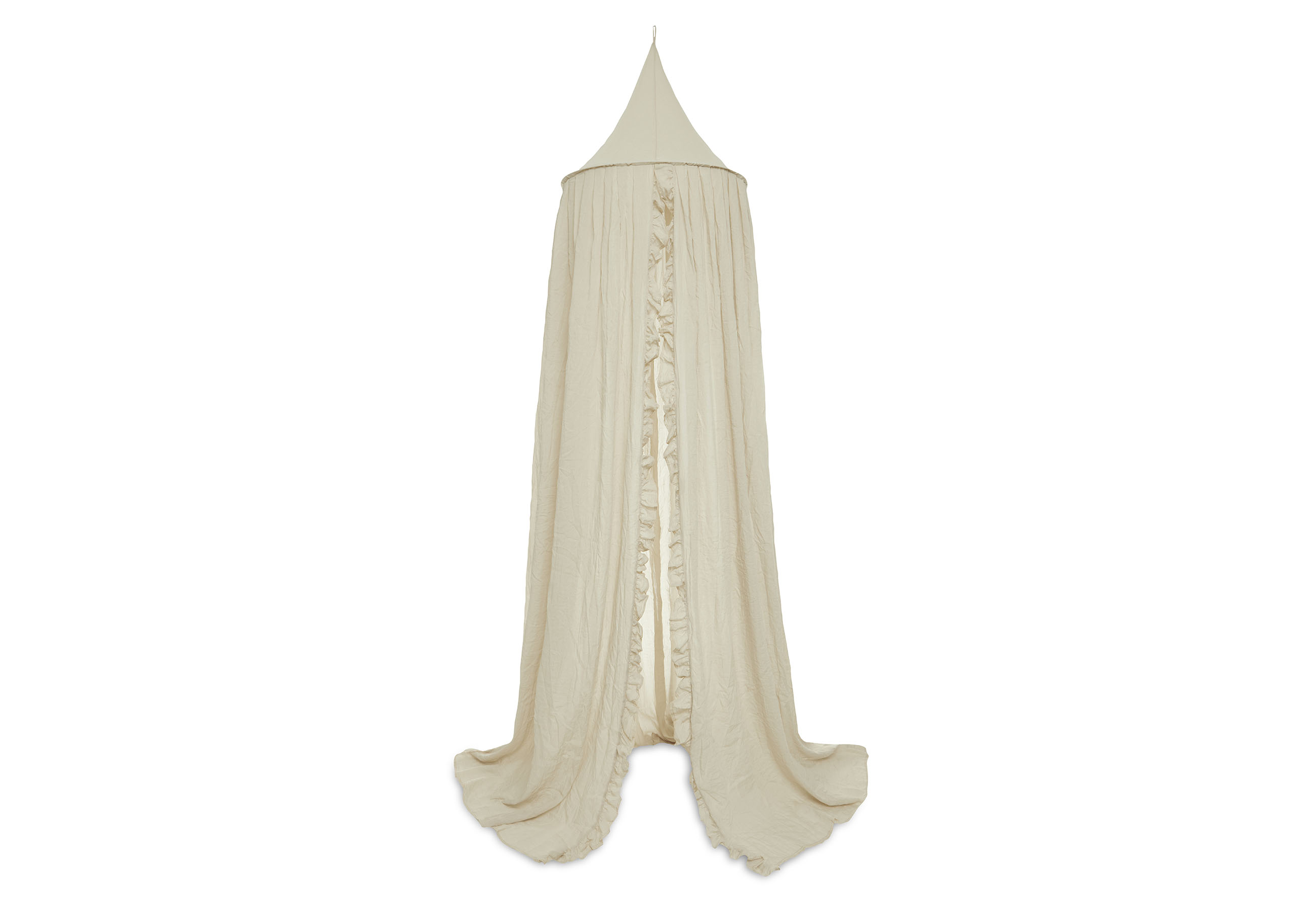 Jollein Klamboe Vintage Ruffle Nougat 245 cm