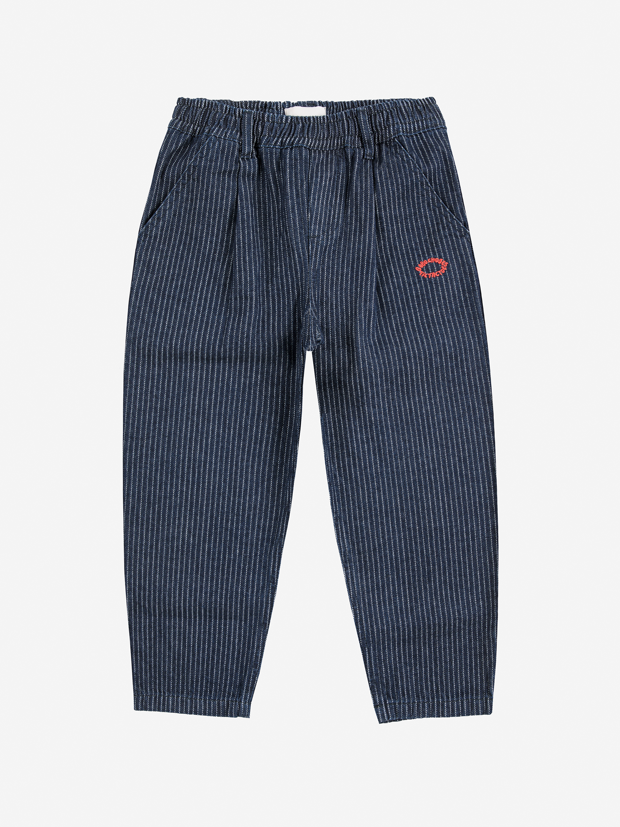 Bobo Choses Broek Tic Tac Toe Denim Blue