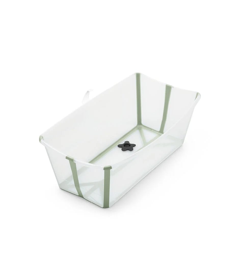 Stokke Flexi Bath Transparant Green 0-4 jaar 64x24x34 cm