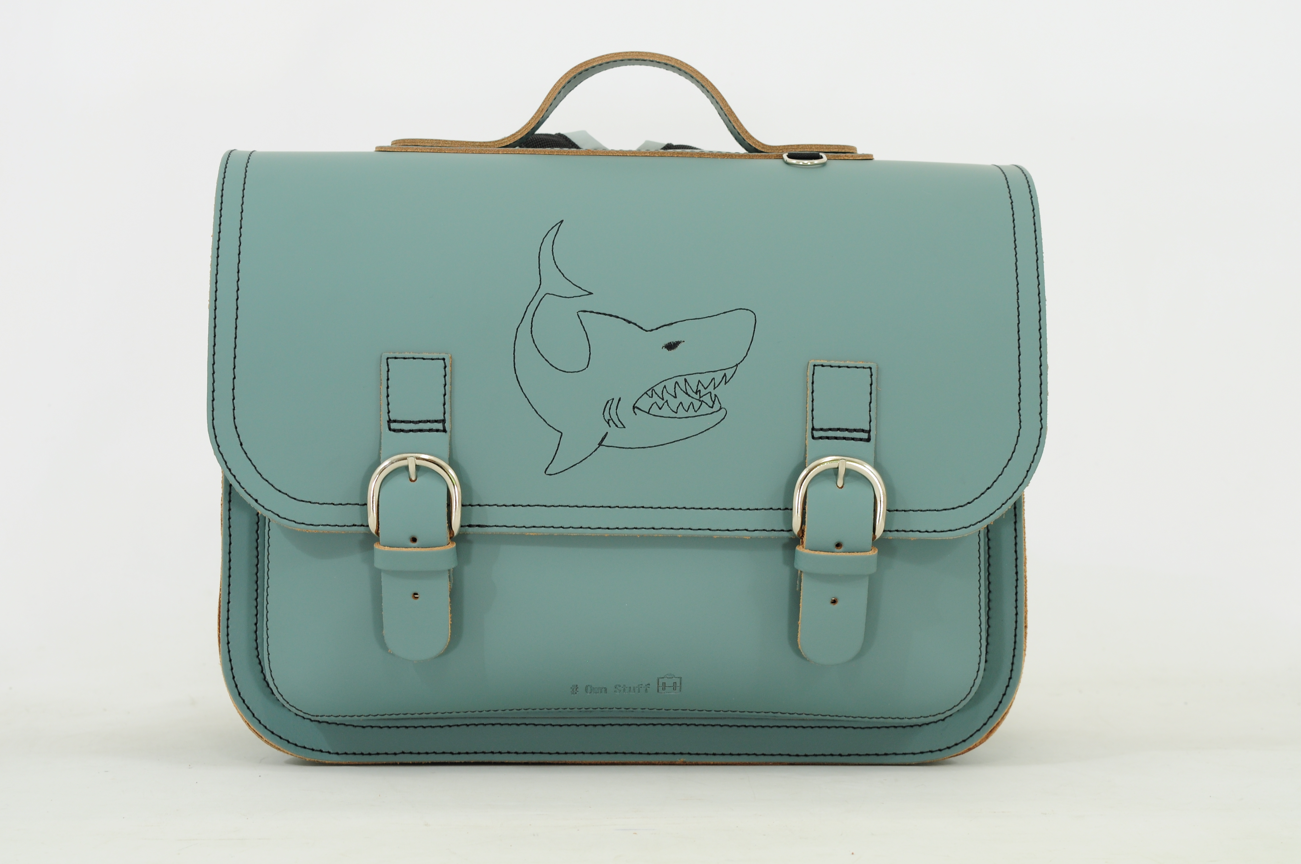 Own Stuff Boekentas Fantasy Haai Azul 38x17x28 cm