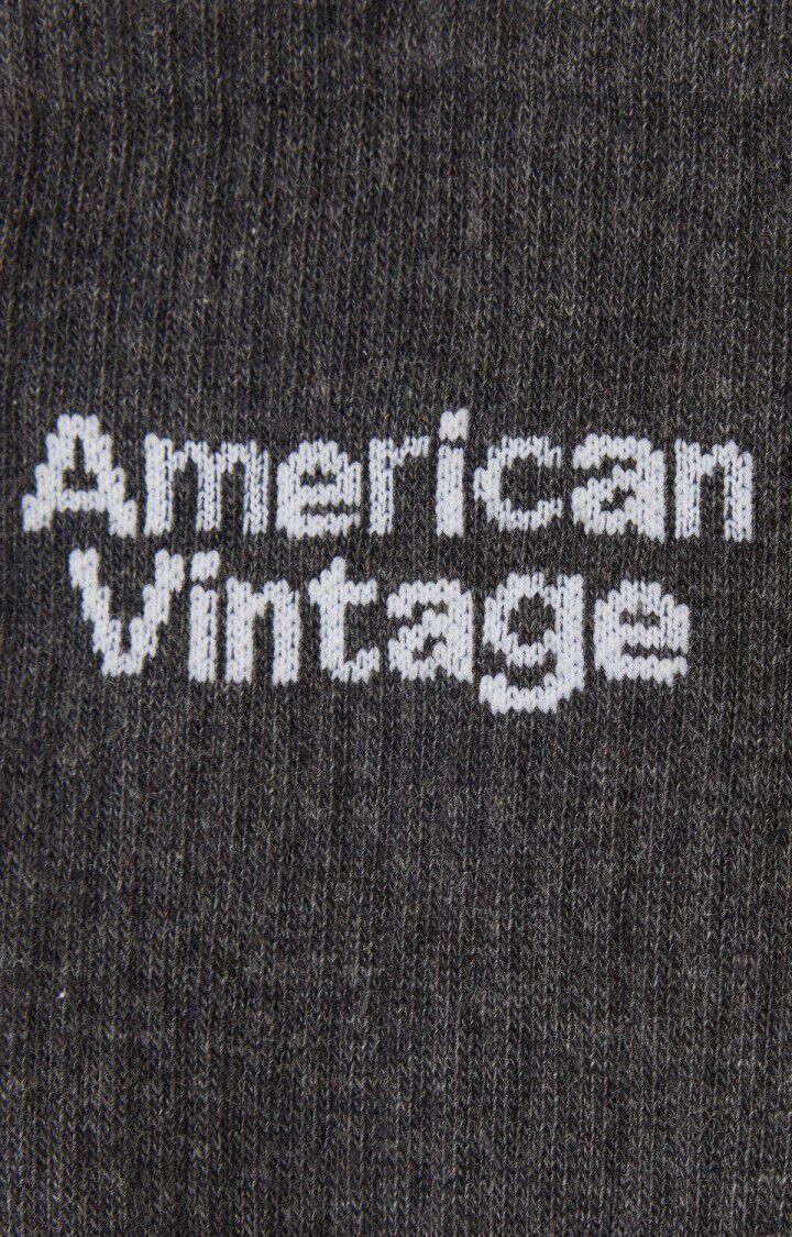 American Vintage Adult Sokken Clypsun Anthracite Chine