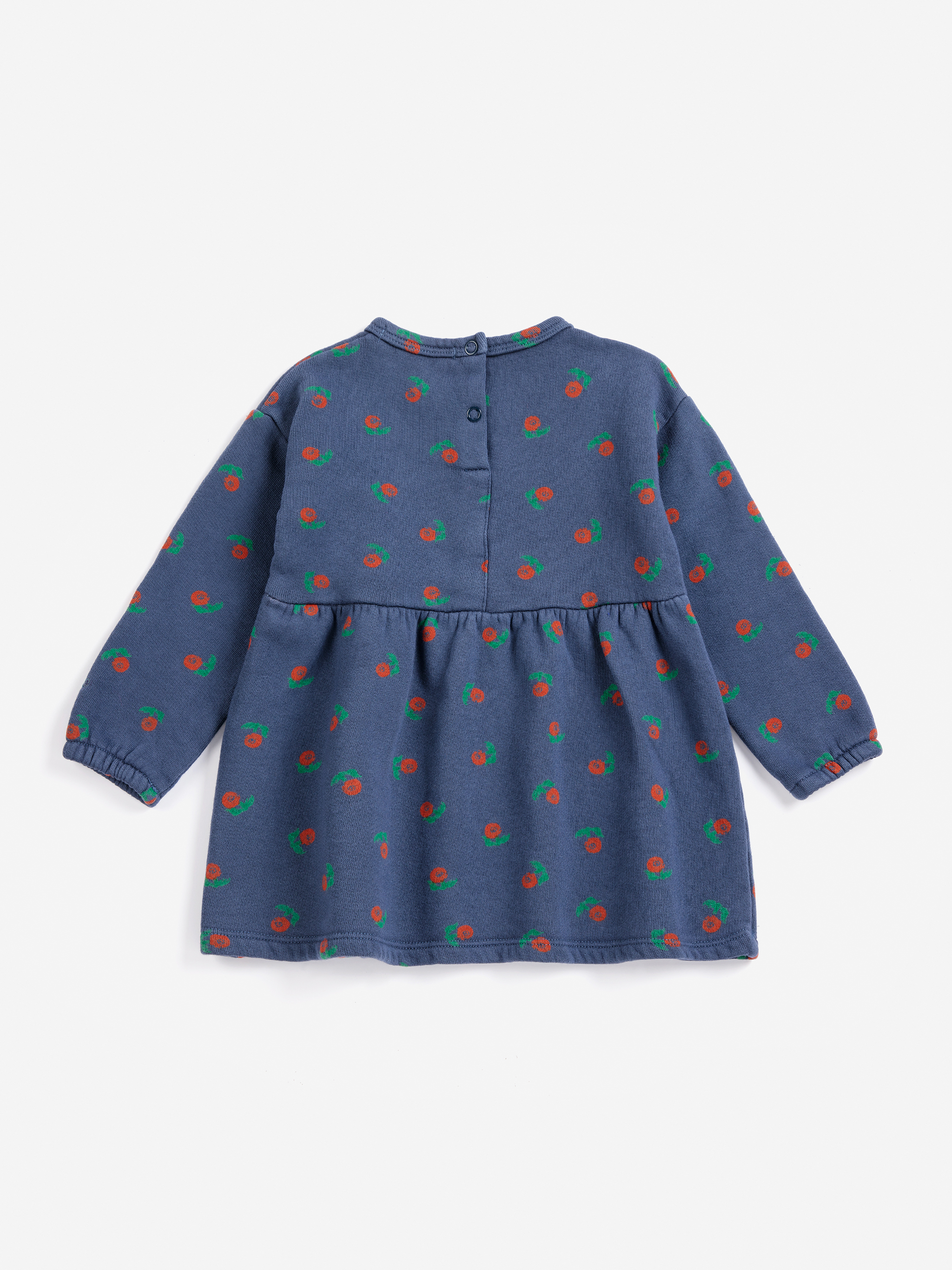 Bobo Choses Baby Kleed Fleece Stamp Bloom All Over
