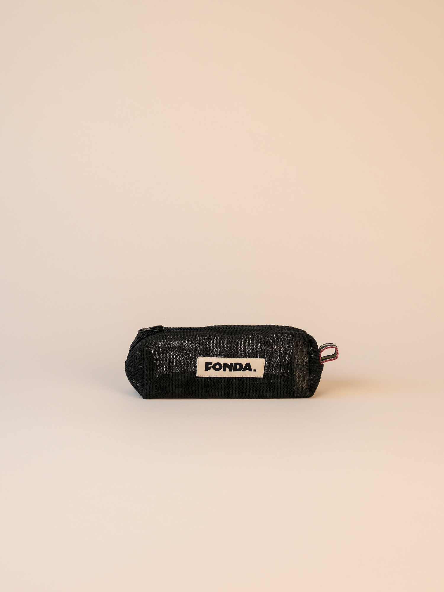 Fonda Etui Klein Tiny Tube Solid Zwart 6x20x6 cm