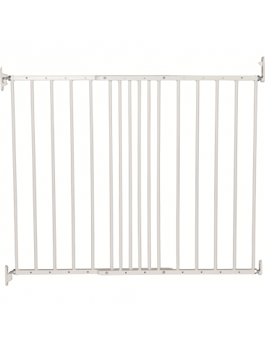 Babydan Deurhekje Liva Metaal Wit 62.5-106 cm