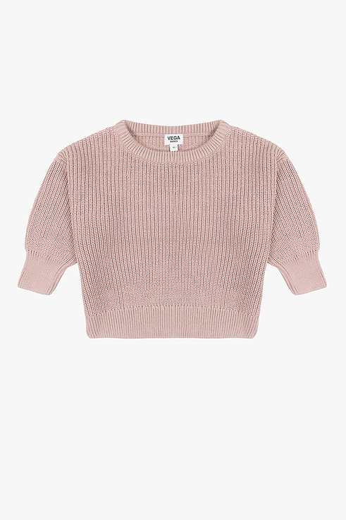 Vega Basics / cordero sweater / ash rose