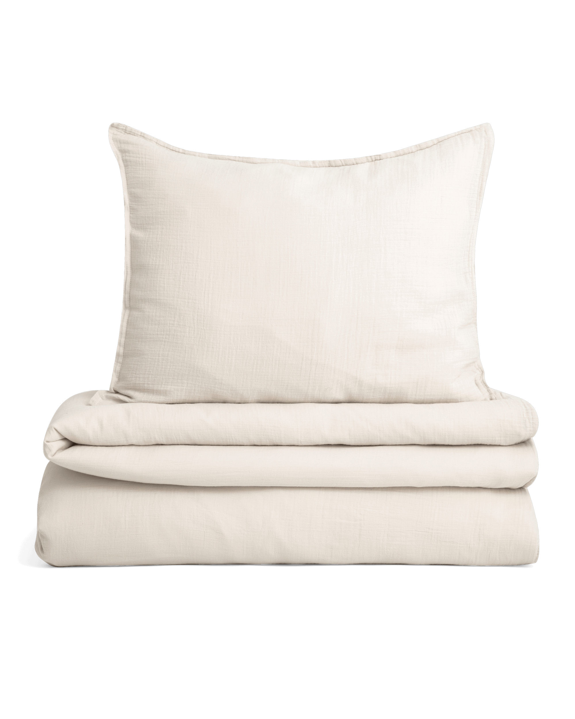 Garbo & Friends Dekbedovertrek Tetra Eggshell 140x200 cm