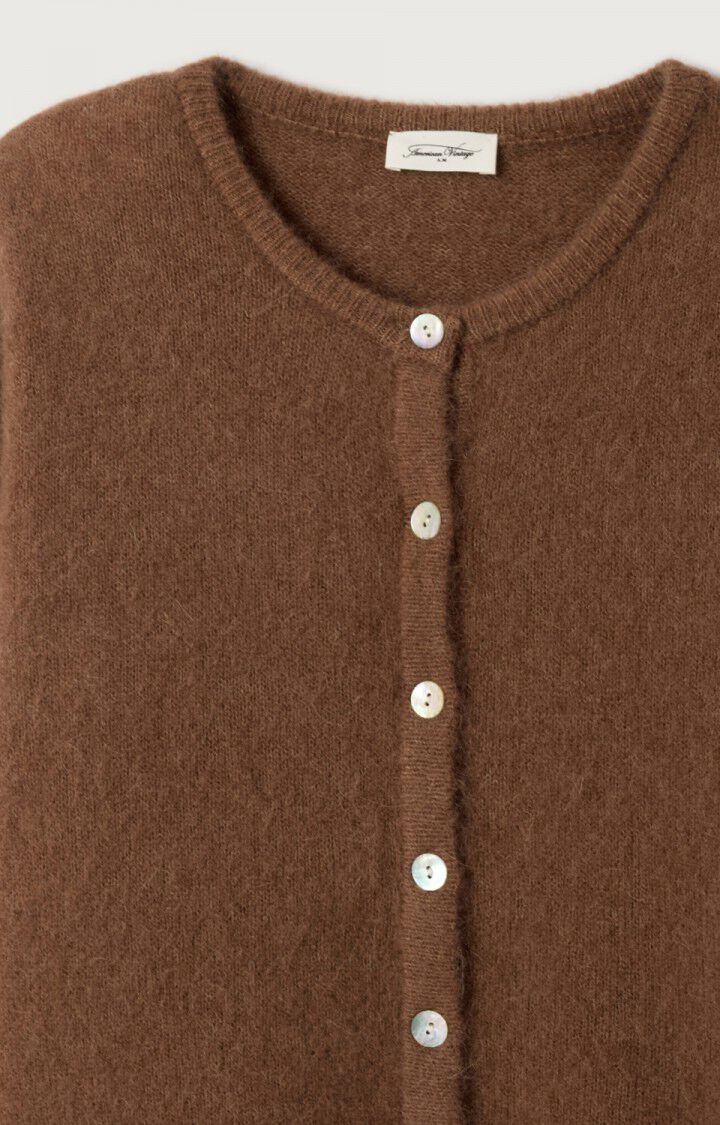 American Vintage Adult Gilet Vitow Lm Chocolat Chine