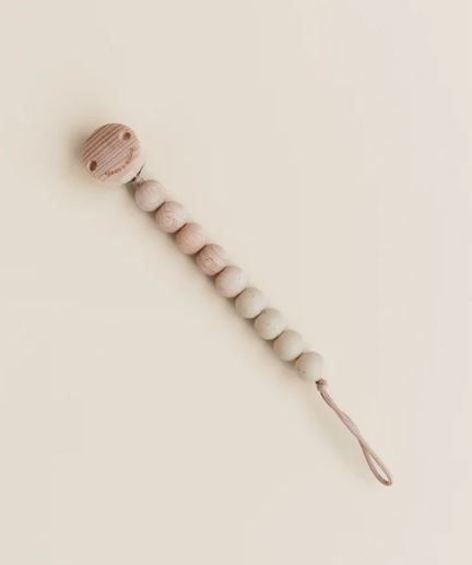 Speen en koord Speenkoord Nova Beukenhout Biscuit-Speckled Black