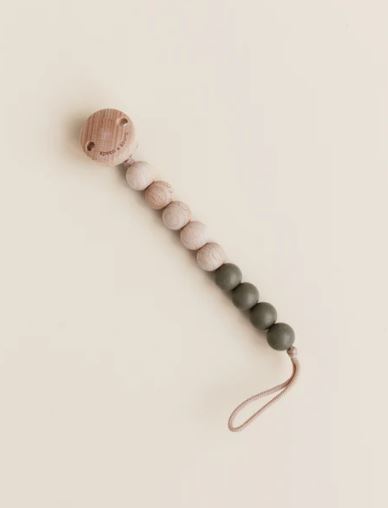 Speen en koord Speenkoord Nova Beukenhout Burnt Olive