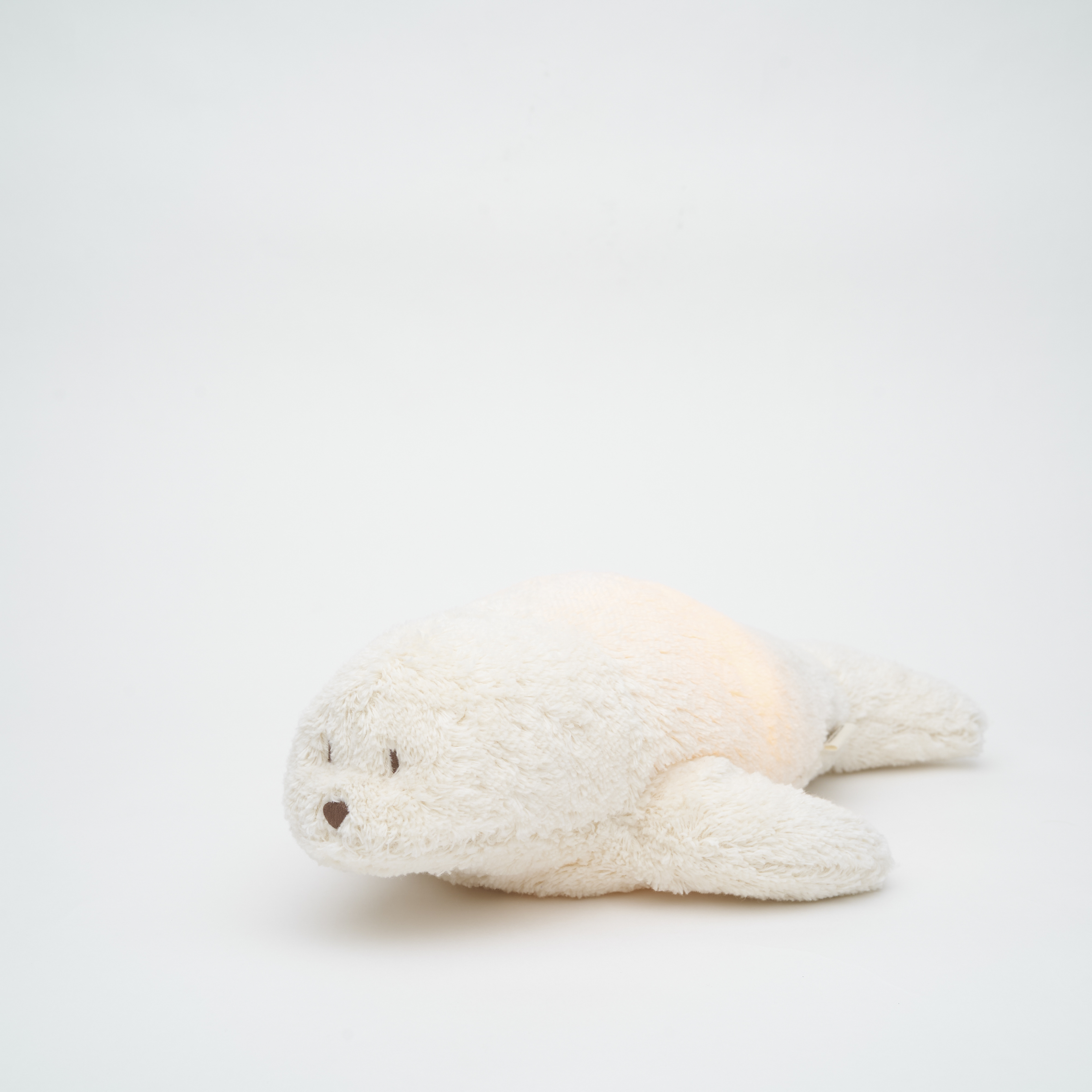 Moonie Knuffel The Humming Seal 2.0 Polar 33x18x10 cm