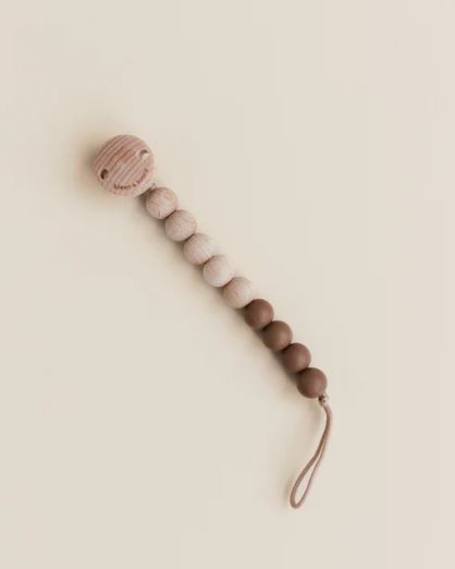 Speen en koord Speenkoord Nova Beukenhout Mocha