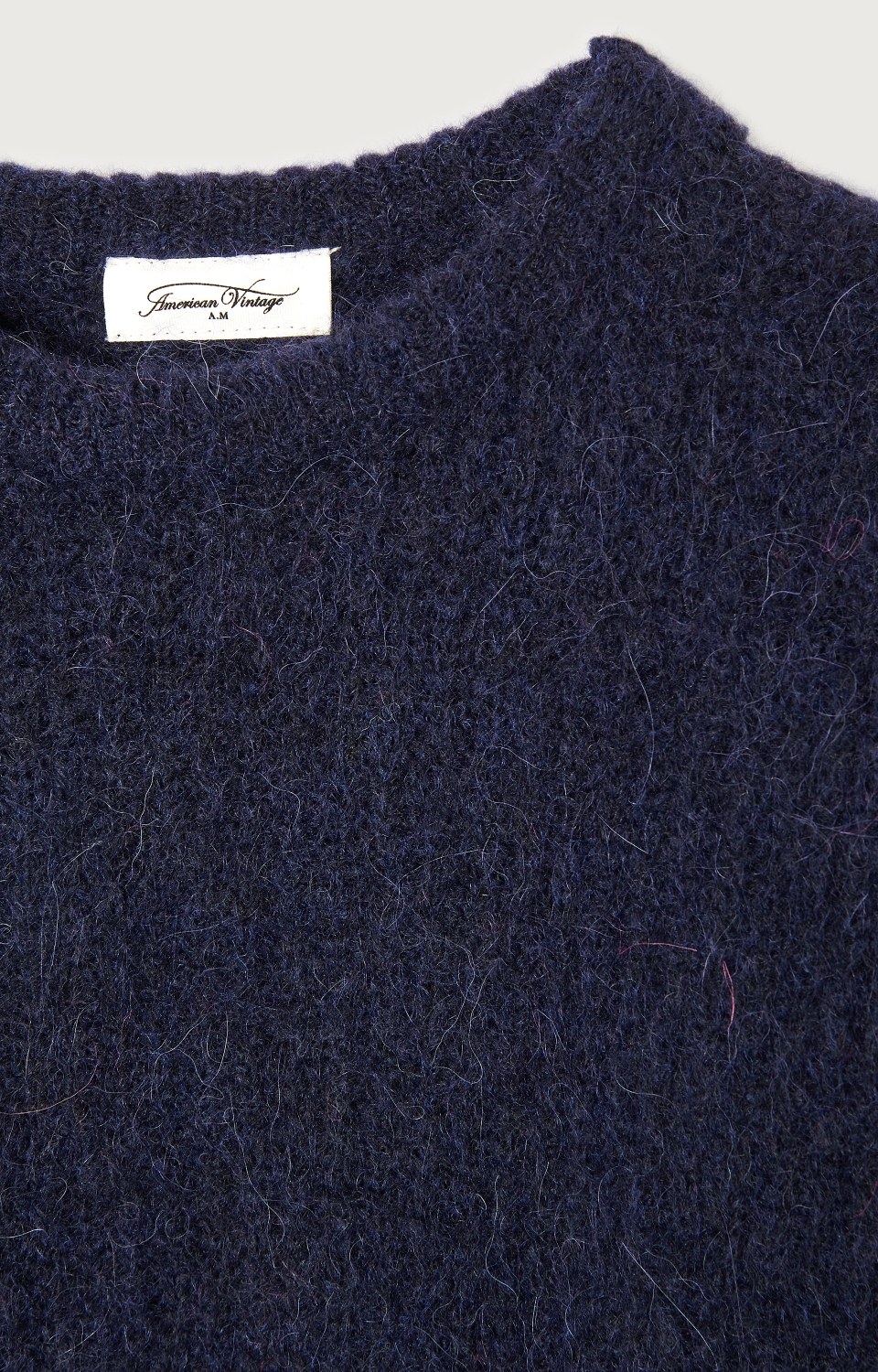 American Vintage Kids Pull East Navy Melange