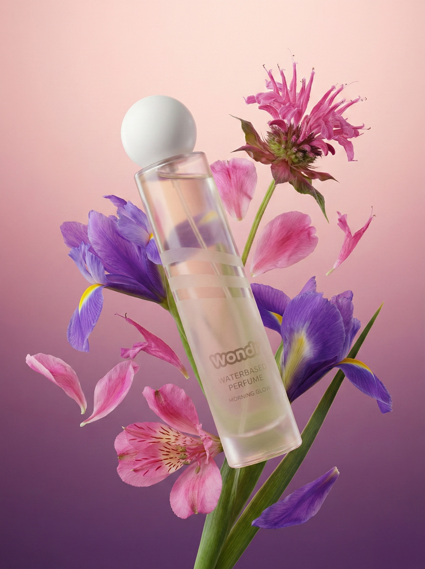 WONDR Eau De Parfum Morning Glow 60ml - Bergamot/Iris/Patchoeli - Water-based